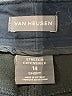 Van Heusen Solid Blue Casual Pants Size 14 - photo 7