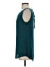 CAbi 100% Polyester Teal Sleeveless T-Shirt Size S - photo 5