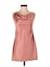 Missguided 100% Polyester Solid Pink Cocktail Dress Size 4 - photo 1