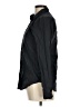 Chaps 100% Cotton Solid Black Long Sleeve Button-Down Shirt Size M - photo 5