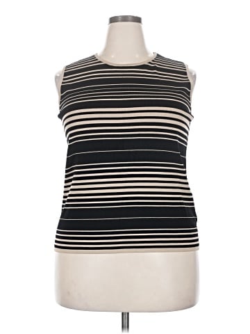 DressBarn Sleeveless T-Shirt (view 1)