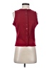 Lisette-L Burgundy Sleeveless Blouse Size L - photo 1