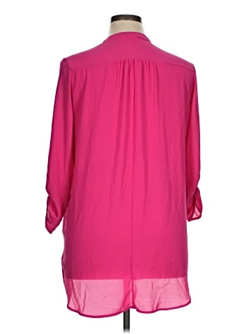 All in Favor 3/4 Sleeve Blouse (view 2)