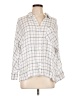 Soft Joie Ivory 3/4 Sleeve Button-Down Shirt Size L - photo 1