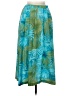 Koret 100% Polyester Tropical Teal Casual Skirt Size 6 - photo 1