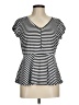 Pinkeli Black White Short Sleeve Top Size M (estimated) - photo 1
