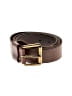 Lands' End Brown Leather Belt Size 34 waist - photo 1