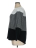Karen Scott 100% Cotton Color Block Gray Pullover Sweater Size XL - photo 5