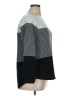 Karen Scott 100% Cotton Color Block Gray Pullover Sweater Size XL - photo 4