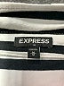 Express Outlet Stripes White Blazer Size M - photo 6