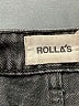 Rolla's Black Denim Shorts Size 26 waist - photo 3