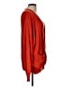 Paul Fredrick Red Silk Cardigan Size L - photo 4