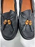 Gucci 100% Leather Black Flats Size EU (IT) 38 / US 8 - photo 4