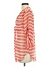 Karlie 100% Polyester Orange 3/4 Sleeve Blouse Size S - photo 5