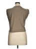 Unbranded Brown Sleeveless T-Shirt Size 0X - photo 2