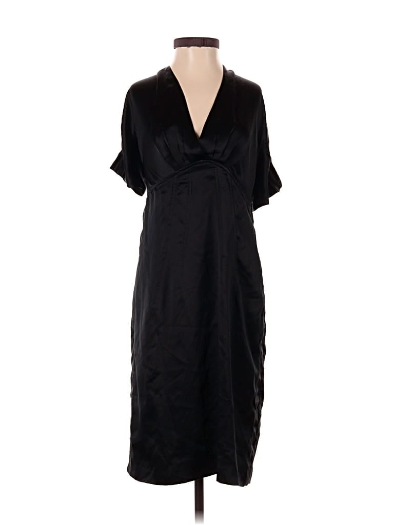 Pre-owned Nu Casual Dress In Black