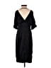 nu Solid Black Casual Dress Size 6 - photo 2