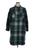 Shein 100% Polyester Green Coat Size XL - photo 1