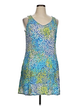 flower denim dress FLORAL DENIM MINI DRESS MEDIUM