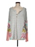 Haptics Gray Long Sleeve Blouse Size M - photo 1