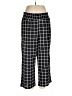 Inner Circle Inc. Plaid Black Casual Pants Size XL - photo 1