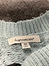 Francesca's Solid Teal Pullover Sweater Size M - photo 7