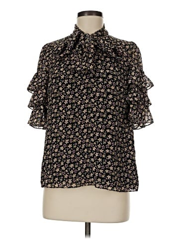 Rebecca Taylor Short Sleeve Blouse (view 1)