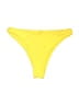 Lulus Solid Yellow Swimsuit Bottoms Size M - photo 1