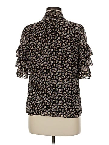 Rebecca Taylor Short Sleeve Blouse (view 2)