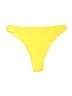 Lulus Solid Yellow Swimsuit Bottoms Size M - photo 2