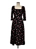 Alexia Admor Floral Black Casual Dress Size 6 - photo 1