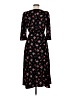 Alexia Admor Floral Black Casual Dress Size 6 - photo 2