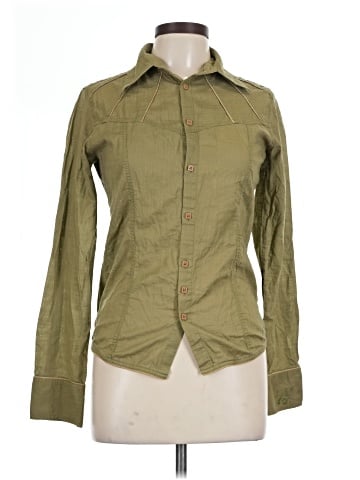Diesel Long Sleeve Button-Down Shirt (view 1)