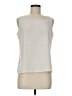 Kim Rogers 100% Polyester Ivory Sleeveless Blouse Size M - photo 1