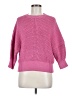 Banana Republic 100% Cotton Pink Pullover Sweater Size M - photo 1