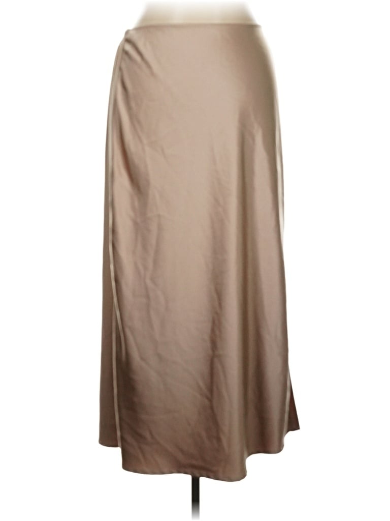 Pre-owned Old Navy Formal Skirt In Tan