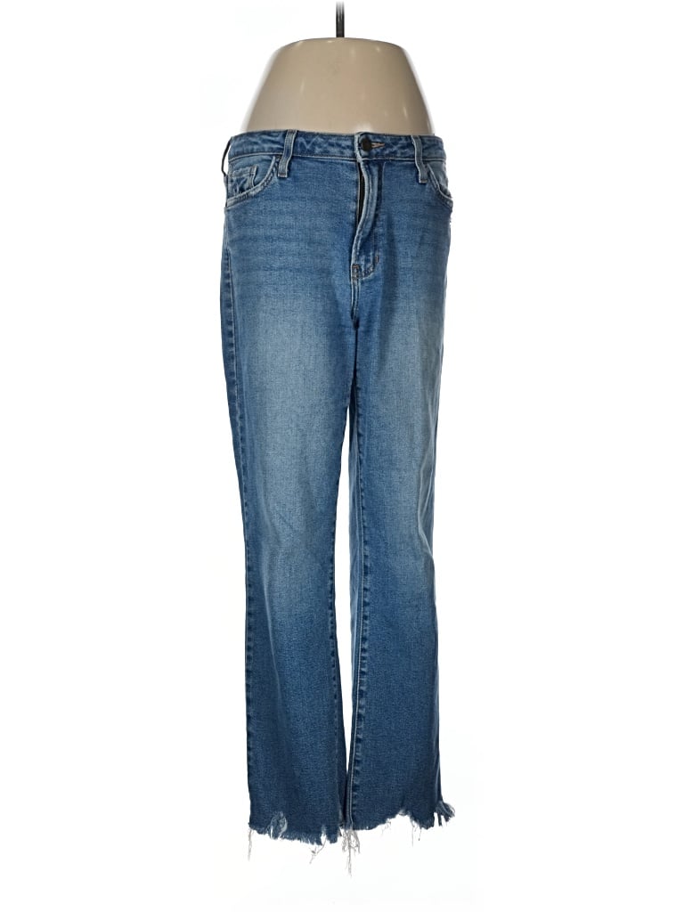 Pre-owned Just Black Jeans In Blue