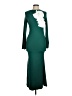Shein Green Cocktail Dress Size 6 - photo 1