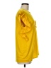 MIHOLL 100% Polyester Yellow Short Sleeve Top Size M - photo 4