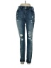 Indigo Rein Hearts Blue Jeans Size 25 waist - photo 1