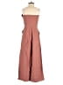 Greylin Solid Brown Jumpsuit Size XS - photo 2