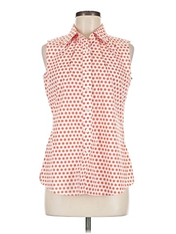 Foxcroft Sleeveless Button-Down Shirt (view 1)