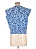 Kori America 100% Polyester Blue Sleeveless Blouse Size L - photo 2
