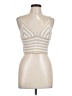 Willow & Wind Ivory Silver Sleeveless Top Size L - photo 1