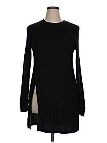 Self Contrast Casual Dress (view 1)