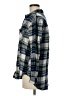 Gap Plaid Blue Ivory Long Sleeve Button-Down Shirt Size M - photo 5