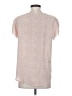 Angashion 100% Polyester Pink Short Sleeve Blouse Size S - photo 2