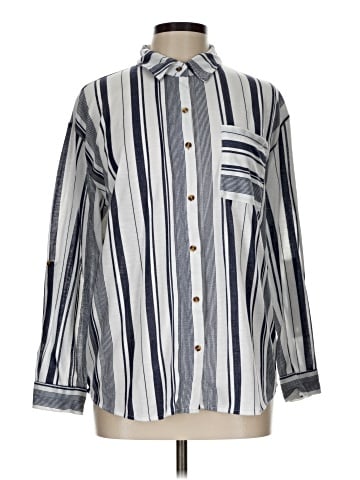 Eden & Olivia Long Sleeve Button-Down Shirt (view 1)