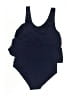 Lands' End Solid Blue One Piece Swimsuit Size M - photo 2