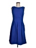 AGB Solid Blue Cocktail Dress Size 6 - photo 1